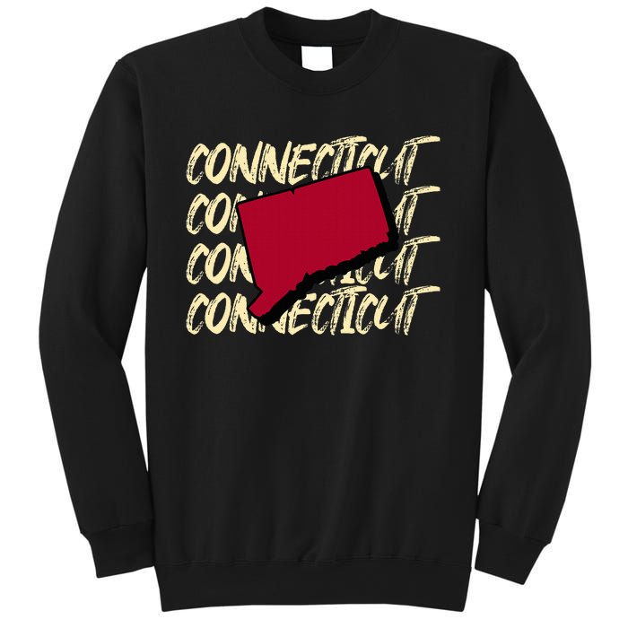 Connecticut Usa State American State Ct Conn Is Home Sweatshirt