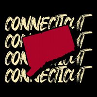 Connecticut Usa State American State Ct Conn Is Home Drawstring Bag