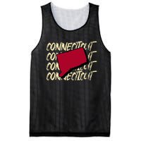 Connecticut Usa State American State Ct Conn Is Home Mesh Reversible Basketball Jersey Tank