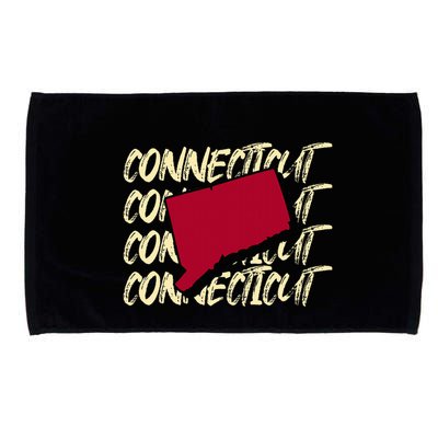 Connecticut Usa State American State Ct Conn Is Home Microfiber Hand Towel