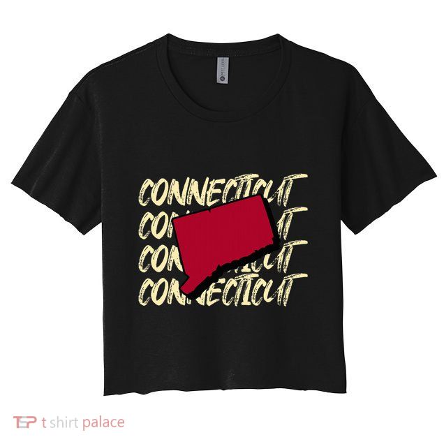 Connecticut Usa State American State Ct Conn Is Home Crop Top