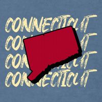 Connecticut Usa State American State Ct Conn Is Home Garment-Dyed Sweatshirt