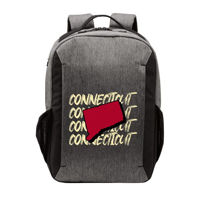 Connecticut Usa State American State Ct Conn Is Home Vector Backpack