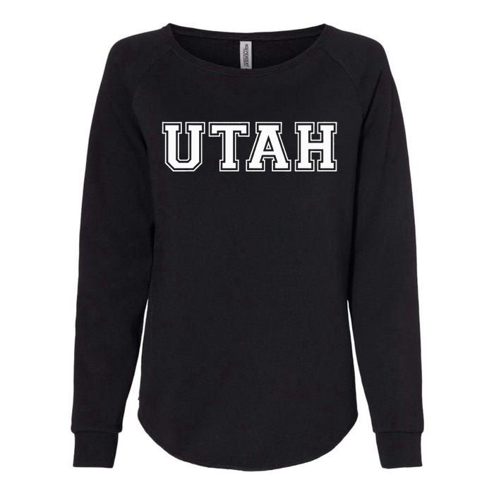 College U.N.I.V.E.R.S.I.T.Y Style Utah Sport Womens California Wash Sweatshirt