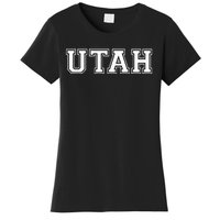 College U.N.I.V.E.R.S.I.T.Y Style Utah Sport Women's T-Shirt