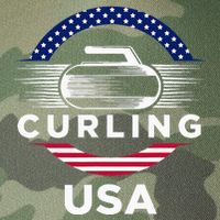 Curling Usa Support Flag Curl Clean Legacy Tie Dye Trucker Hat