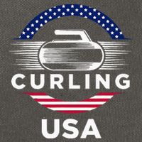 Curling Usa Support Flag Curl Clean Cotton Canvas Backpack