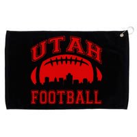 College University Style Utah Football Sports Gift Grommeted Golf Towel