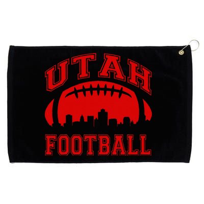 College University Style Utah Football Sports Gift Grommeted Golf Towel