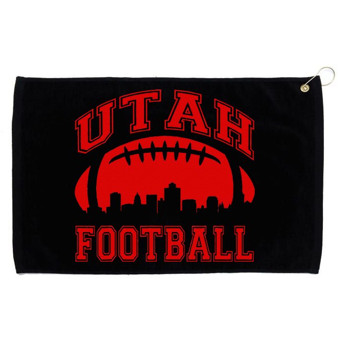 College University Style Utah Football Sports Gift Grommeted Golf Towel