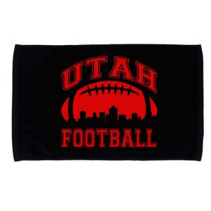 College University Style Utah Football Sports Gift Microfiber Hand Towel