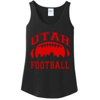 College University style Utah Football Sports Gift Ladies Essential Tank