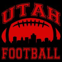 College University style Utah Football Sports Gift 16 in Basic Backpack