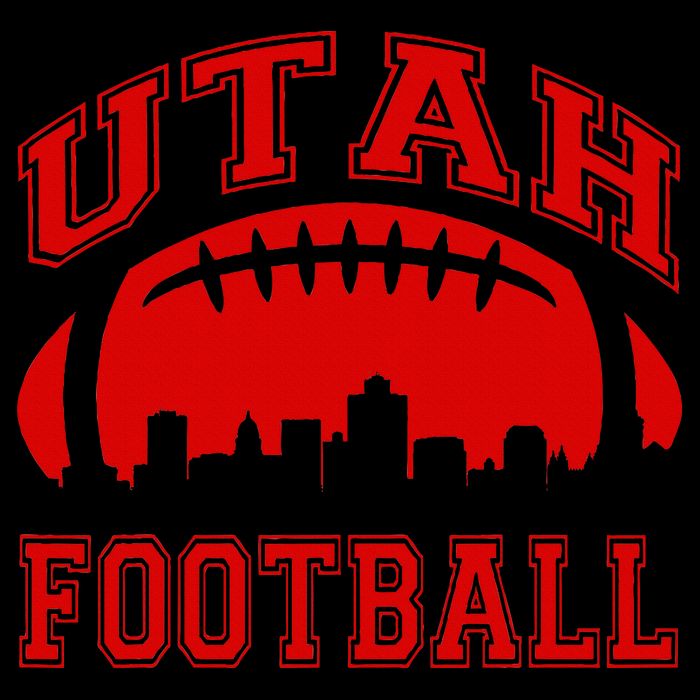 College University style Utah Football Sports Gift 16 in Basic Backpack