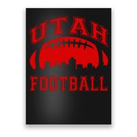 College University style Utah Football Sports Gift Poster