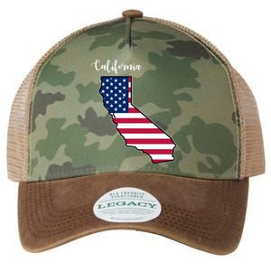 California United States Map Legacy Tie Dye Trucker Hat