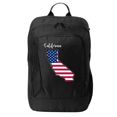 California United States Map City Backpack