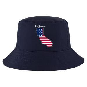 California United States Map Cool Comfort Performance Bucket Hat