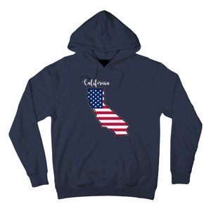 California United States Map Hoodie