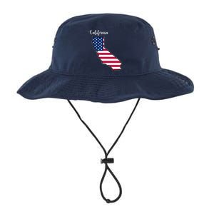 California United States Map Legacy Cool Fit Booney Bucket Hat