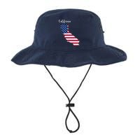 California United States Map Legacy Cool Fit Booney Bucket Hat