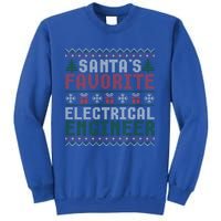 Christmas Ugly Sweater Funny Santa Claus Electrical Engineer Great Gift Sweatshirt