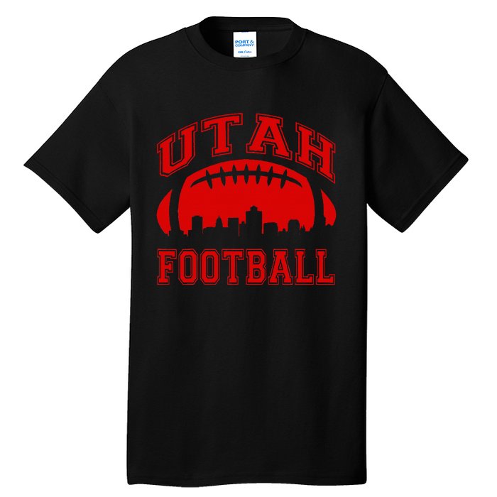 College University style Utah Football Sports Gift Tall T-Shirt