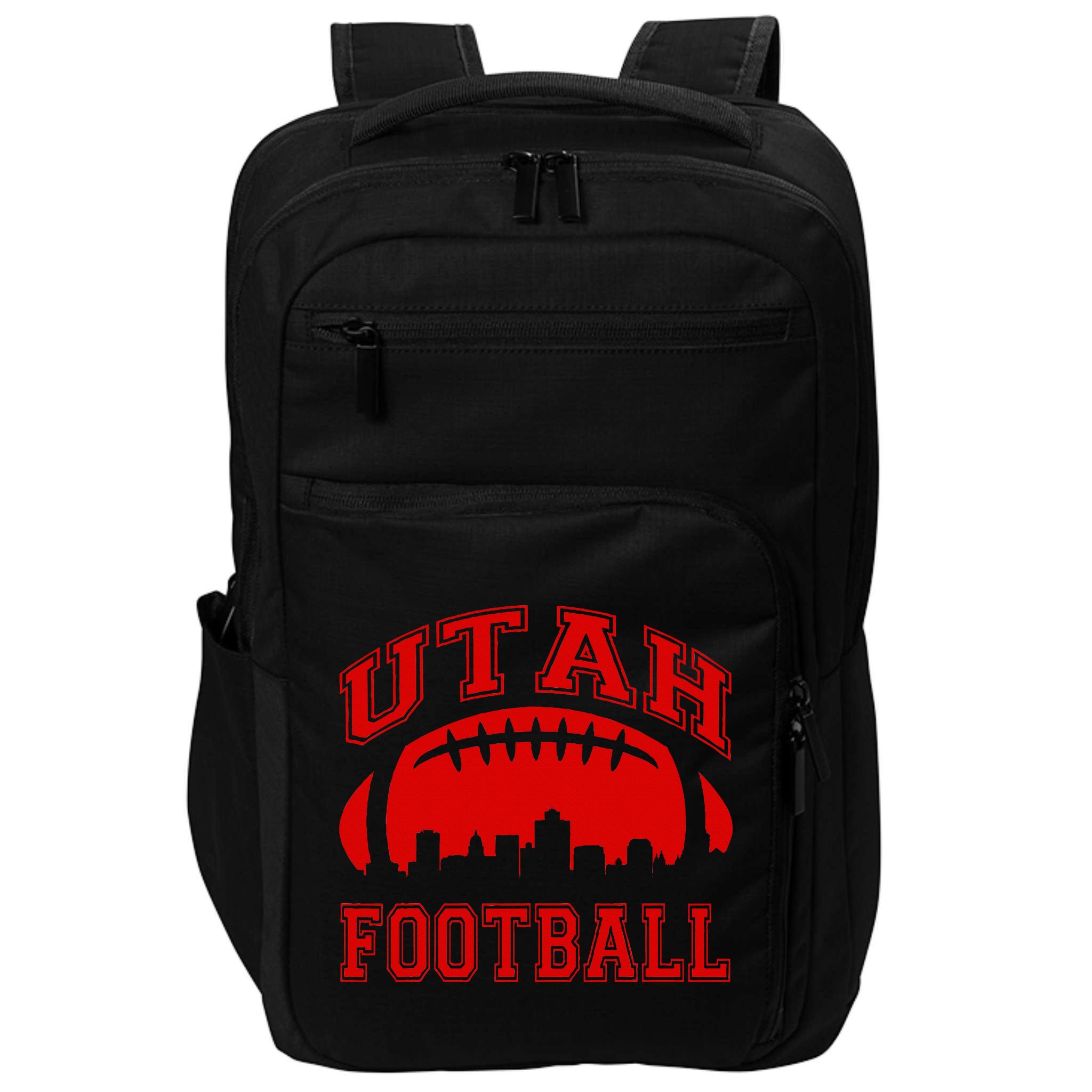 College University style Utah Football Sports Gift Impact Tech Backpack