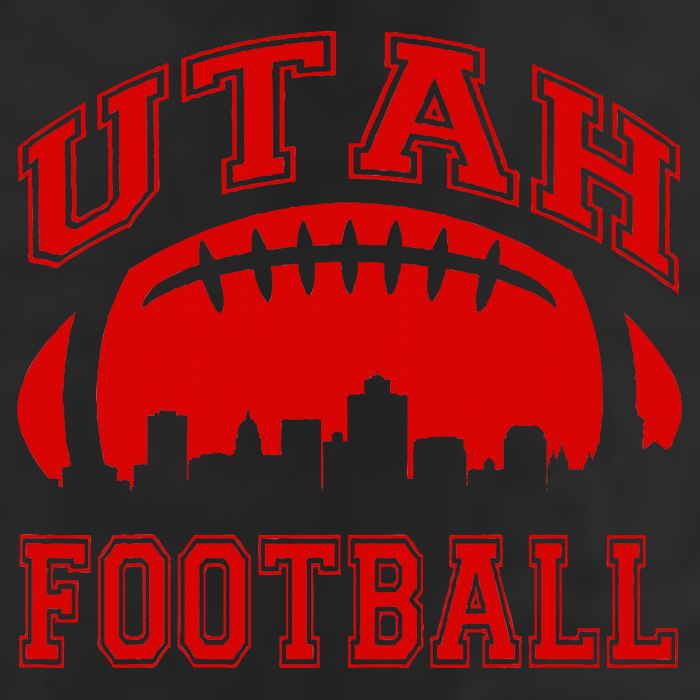 College University style Utah Football Sports Gift Beanie