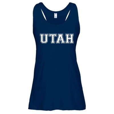 College University Style Utah Sport Gift Ladies Essential Flowy Tank