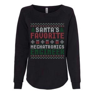 Christmas Ugly Sweater Santa Claus Mechatronics Engineer Gift Womens California Wash Sweatshirt