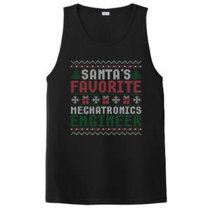 Christmas Ugly Sweater Santa Claus Mechatronics Engineer Gift PosiCharge Competitor Tank