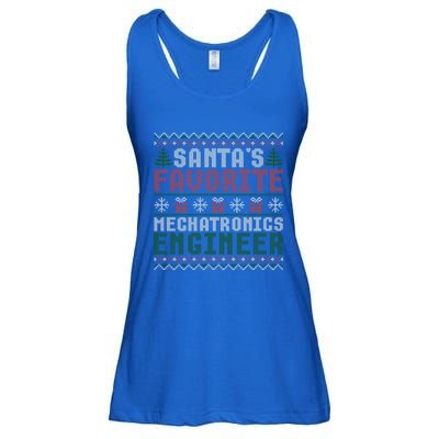 Christmas Ugly Sweater Santa Claus Mechatronics Engineer Gift Ladies Essential Flowy Tank
