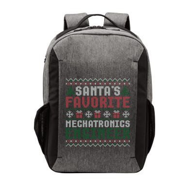 Christmas Ugly Sweater Santa Claus Mechatronics Engineer Gift Vector Backpack