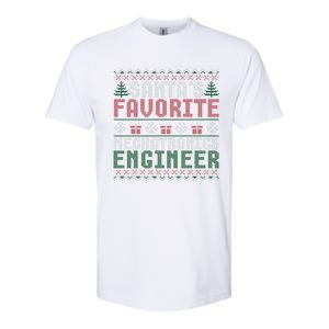 Christmas Ugly Sweater Santa Claus Mechatronics Engineer Gift Softstyle CVC T-Shirt