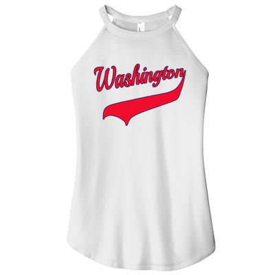 College University Style Washington National Baseball Sport Women’s Perfect Tri Rocker Tank