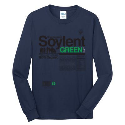 Contents Unprocessed Soylent Green Tall Long Sleeve T-Shirt