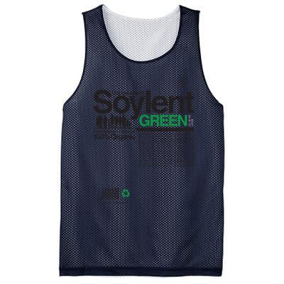 Contents Unprocessed Soylent Green Mesh Reversible Basketball Jersey Tank