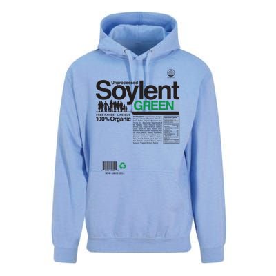 Contents Unprocessed Soylent Green Unisex Surf Hoodie