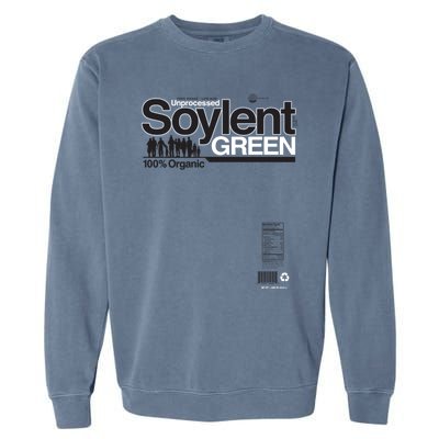 Contents Unprocessed Soylent Green (On Green) Garment-Dyed Sweatshirt