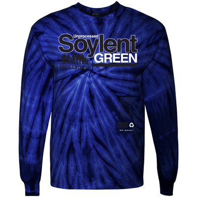 Contents Unprocessed Soylent Green (On Green) Tie-Dye Long Sleeve Shirt