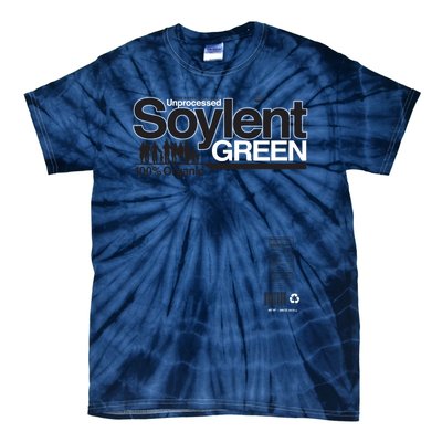 Contents Unprocessed Soylent Green (On Green) Tie-Dye T-Shirt