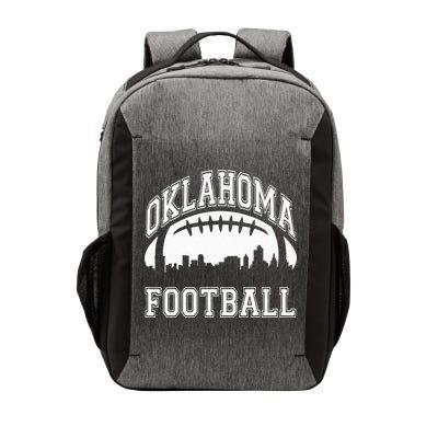 College University Style Oklahoma Sports Team Football Vector Backpack
