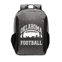 College University Style Oklahoma Sports Team Football Vector Backpack