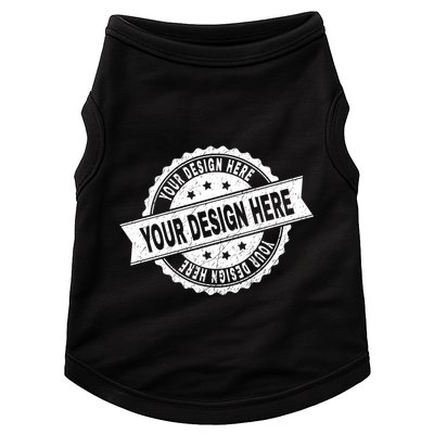 Custom Design Upload Create Your Own  Doggie Tank