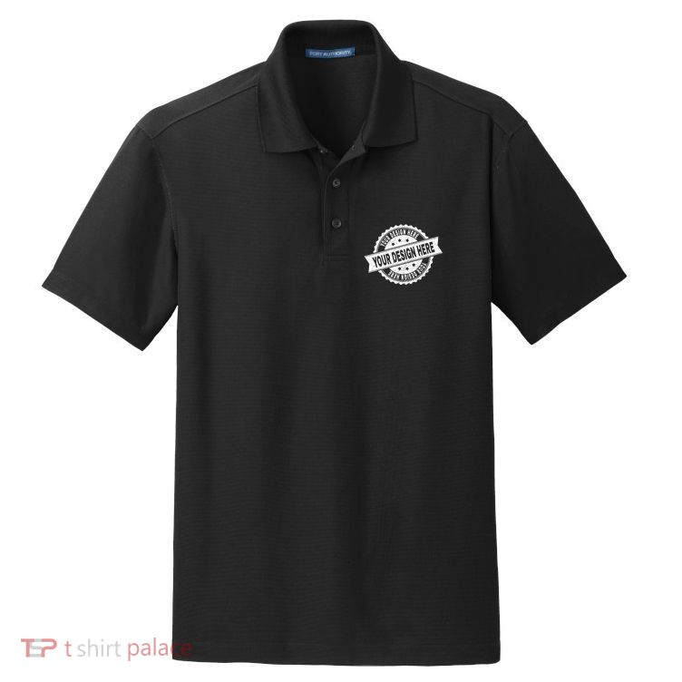 Custom Design Upload Create Your Own  Dry Zone Grid Polo