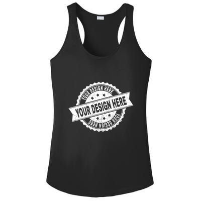 Custom Design Upload Create Your Own  Ladies PosiCharge Competitor Racerback Tank