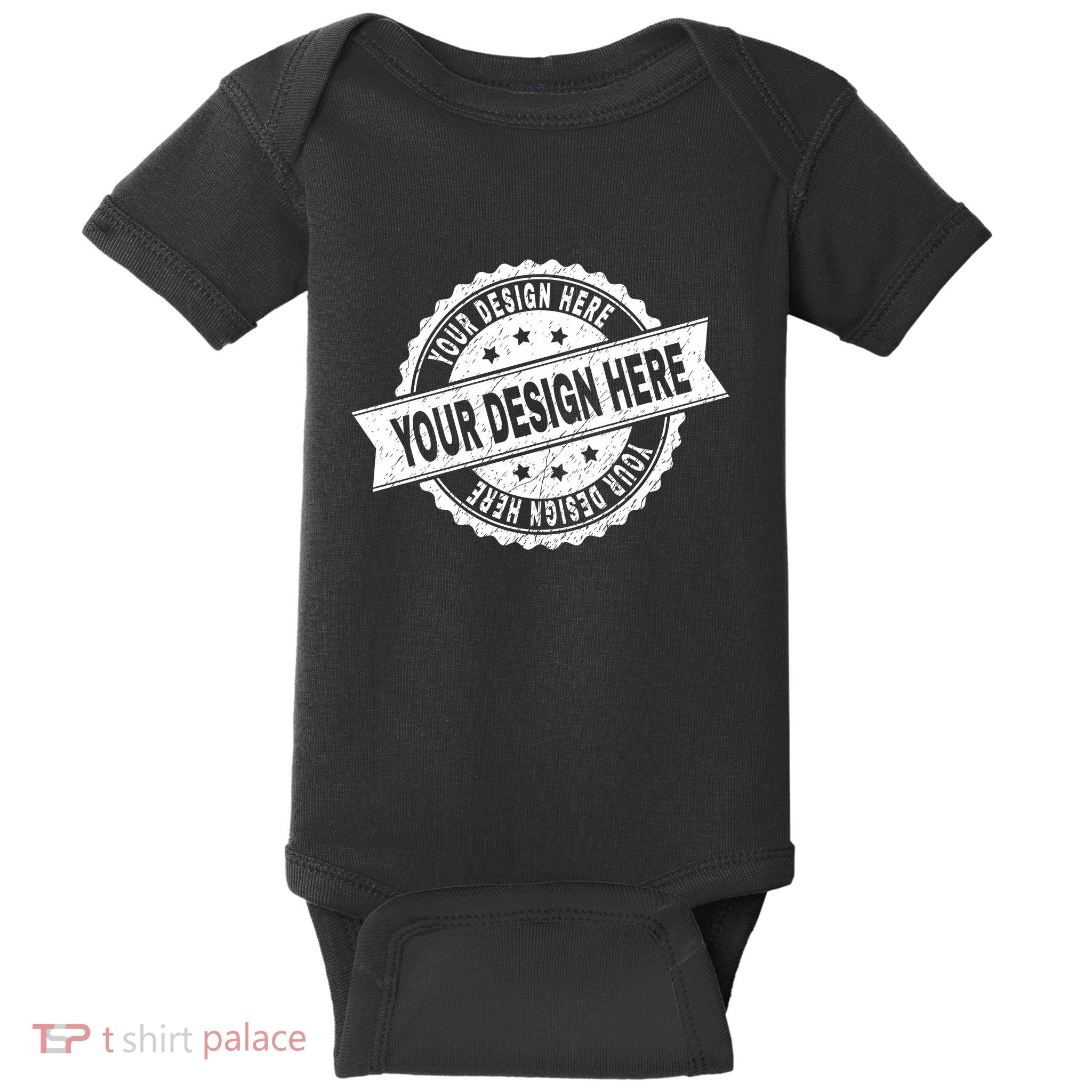 Custom Design Upload Create Your Own  Baby Bodysuit