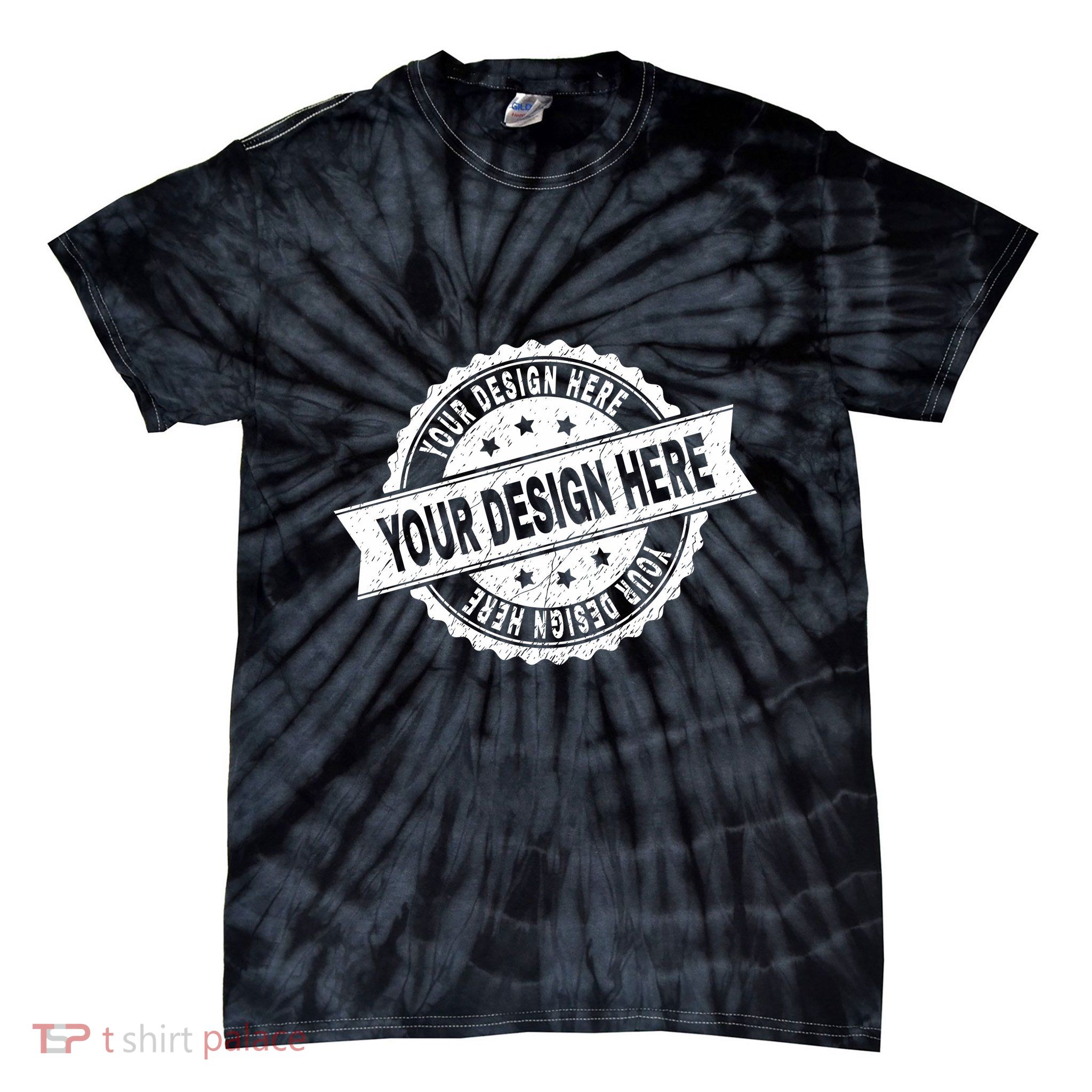 Custom Design Upload Create Your Own  Tie-Dye T-Shirt