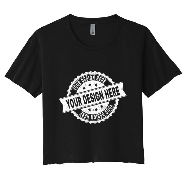 Custom Design Upload Create Your Own  Crop Top